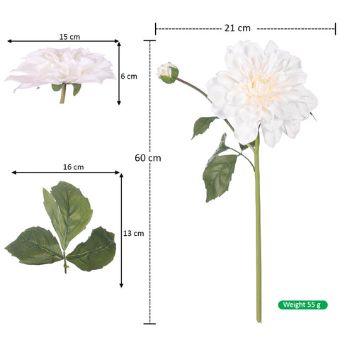 Single Artificial Dahlia Spray