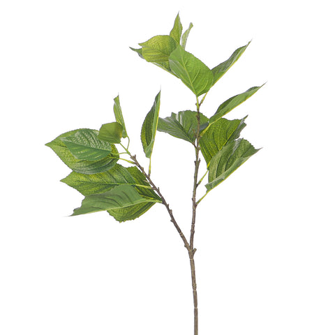 Artificial Hydrangea Leaf Spray