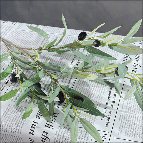 Faux Olive Leaves 100 cm
