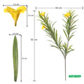 3 head flower branch