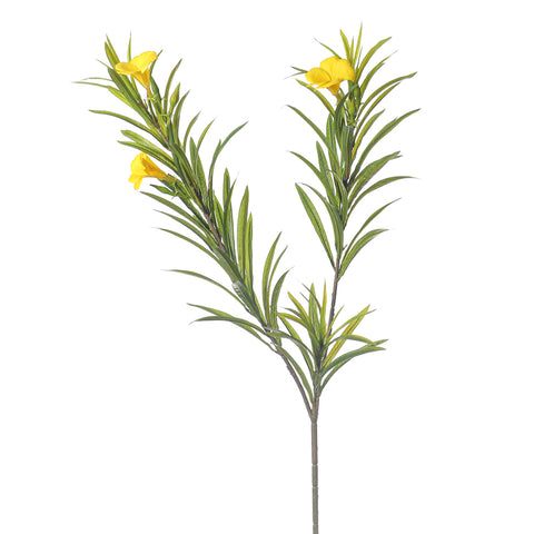 Artificial Willow Branch With 3 Head Flowers