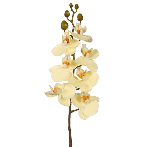 64 cm artificial real touch phalaenopsis orchid spray