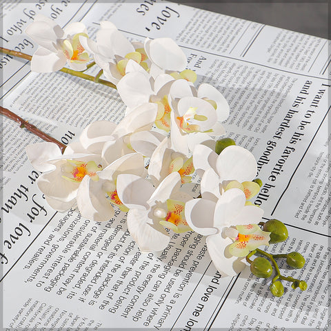 Artificial Real Touch Phalaenopsis Orchid Spray