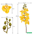 lifelike phalaenopsis orchid spray
