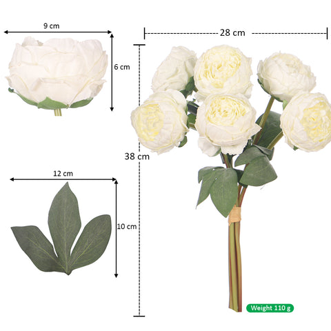 Artificial Peony Flower Bouquet