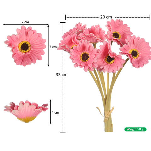 faux daisy flower bunch