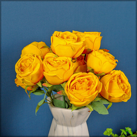 Artificial roses for decoration