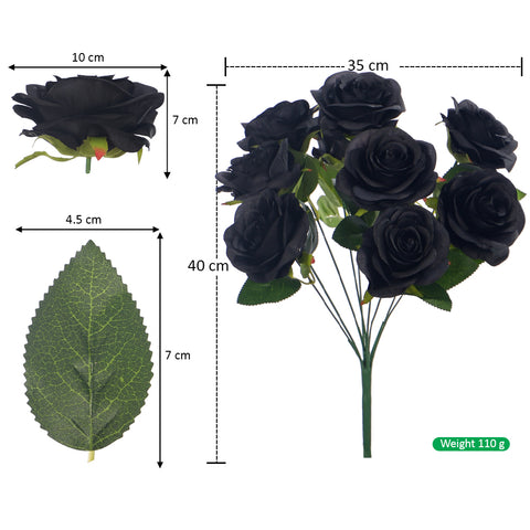 Artificial Silk Rose Flowers