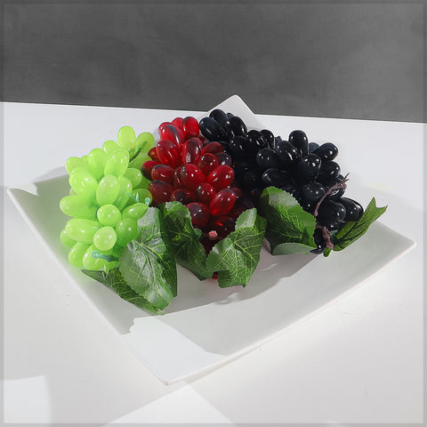 Realistic Plastic Grapes