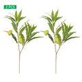 Mango Branches with Lifelike Leaves