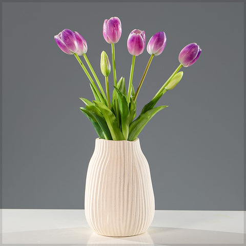 Bunch of 4 Artifical Tulips