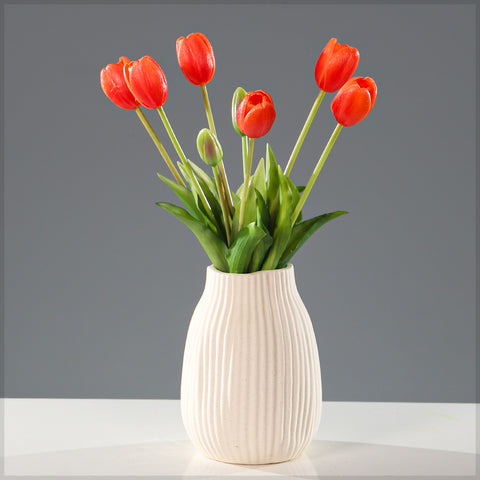 Bunch of 4 Artifical Tulips