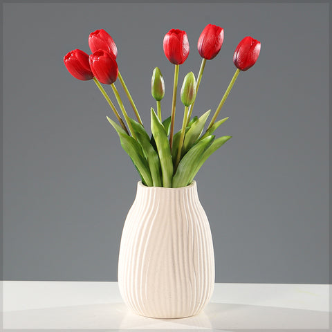 Bunch of 4 Artifical Tulips