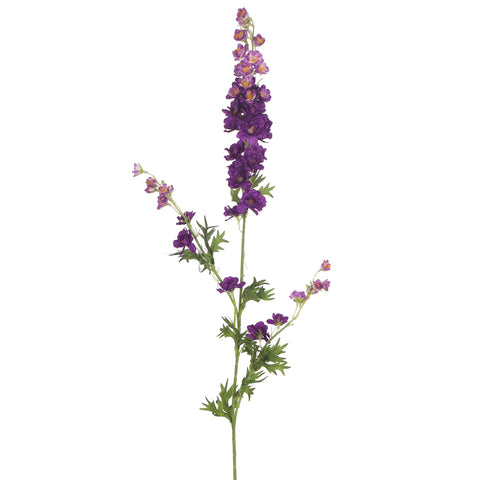 Faux Silk Delphinium Flowers
