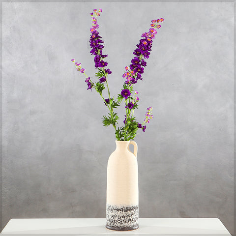 Faux Silk Delphinium Flowers