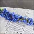 Fake Silk Delphinium Flower
