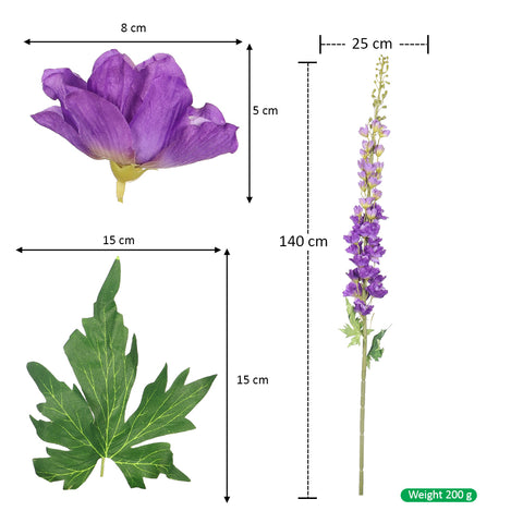 Artificial Delphinium