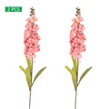 tall silk delphinium flowers