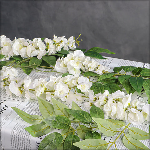 Faux Wisteria Flower Vine