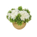 Realistic Silk Hydrangea Flowers