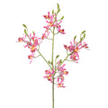 Faux orchid blossoms