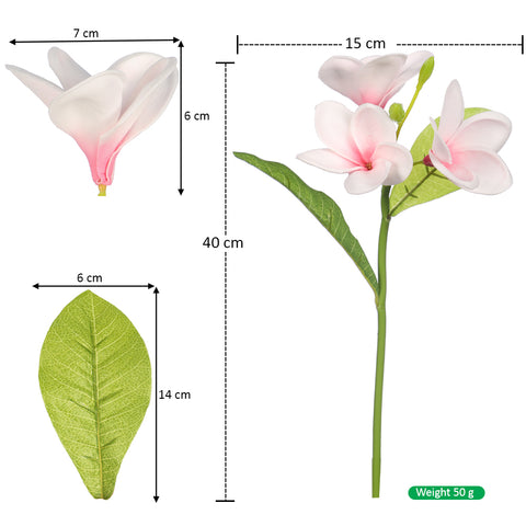 artificial plumeria flower