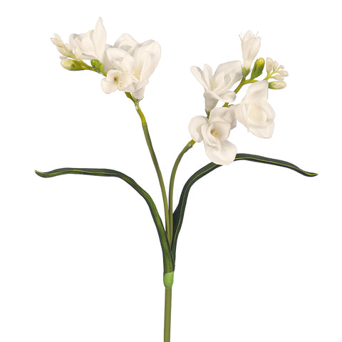 Silk freesia flowers