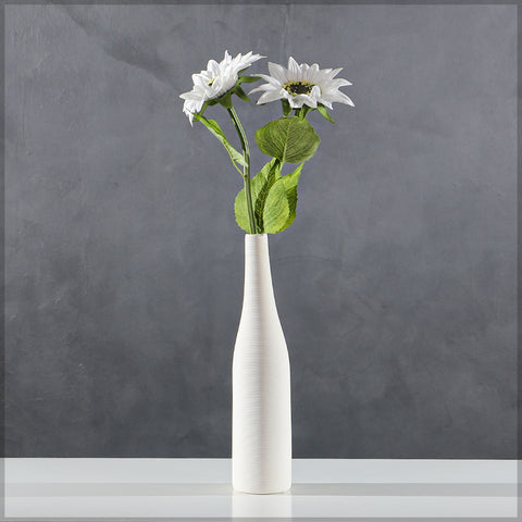 single artificial sunflower stem
