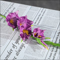 gladiolus silk flower bouquet
