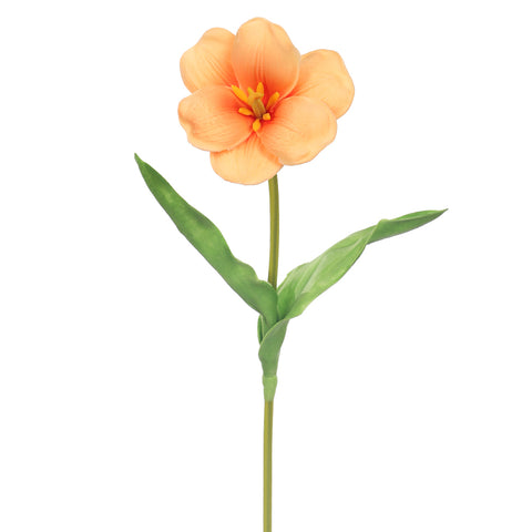 Vibrant Artificial Tulip Flower Single Stem