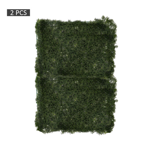 Faux shrubs greenery set