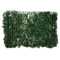 Artificial shrub wall panels for vibrant indoor decoration