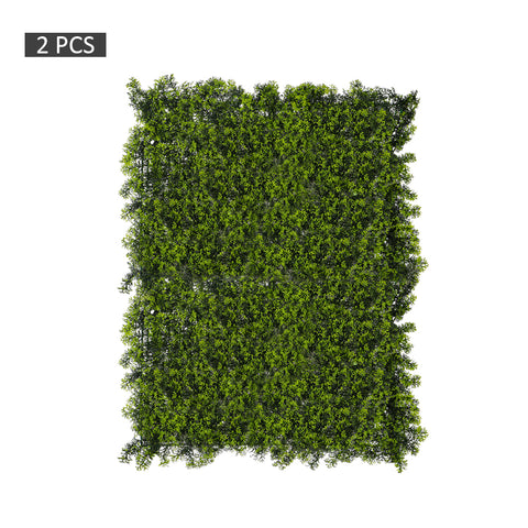 2-Packs Artificial Shrubs Greenery Panels