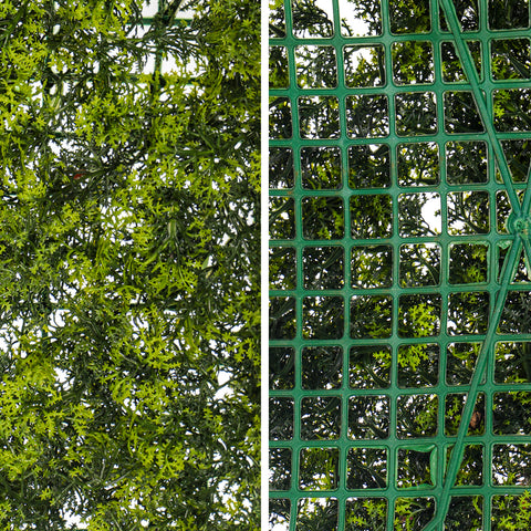 2-Packs Artificial Shrubs Greenery Panels