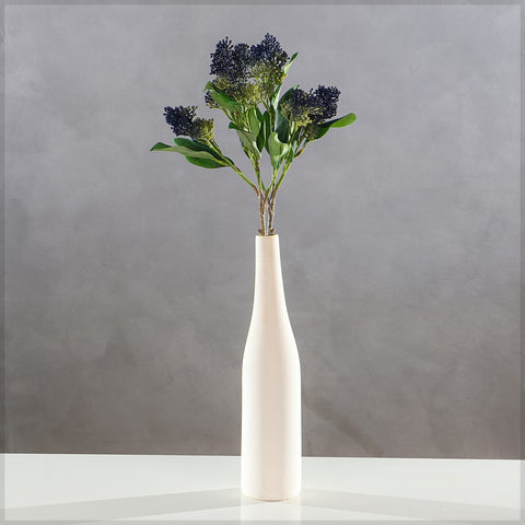 Artificial Skimmia Flower Spray