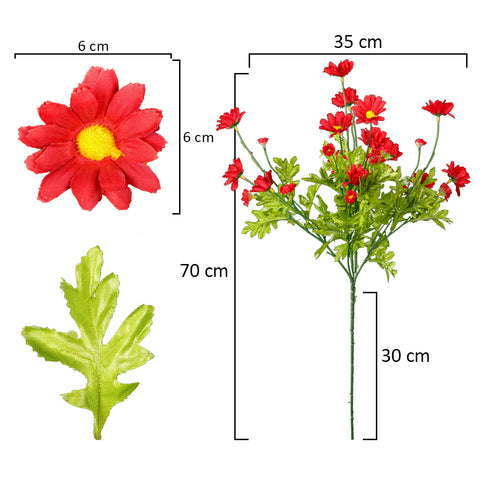Fake gerbera daisy flowers