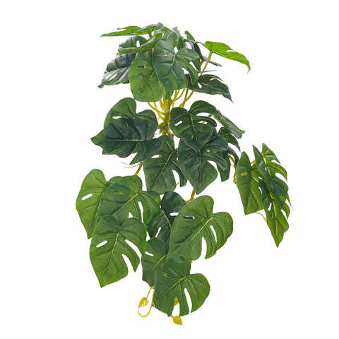 Artificial Tropical Monstera Palm Bunch(without vase)