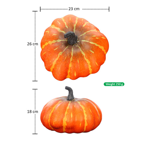 Vibrant Pumpkin For Fall Decoration