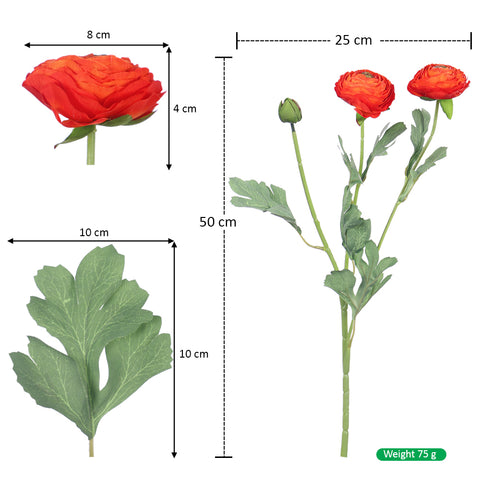 Artificial Rananculus Flower Stem