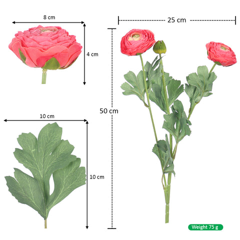 Artificial Rananculus Flower Stem