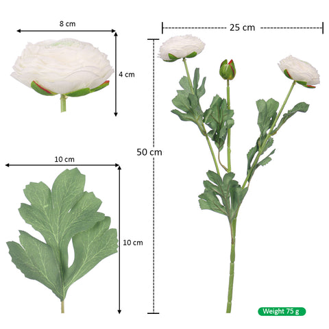 Artificial Rananculus Flower Stem