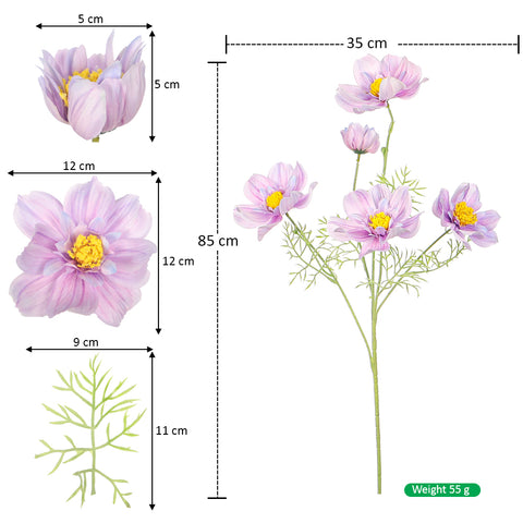 artificial cosmos flowers