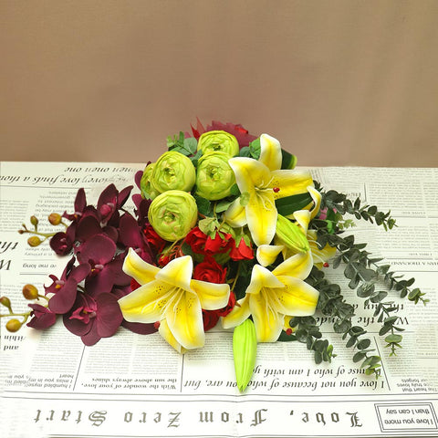 faux flowers