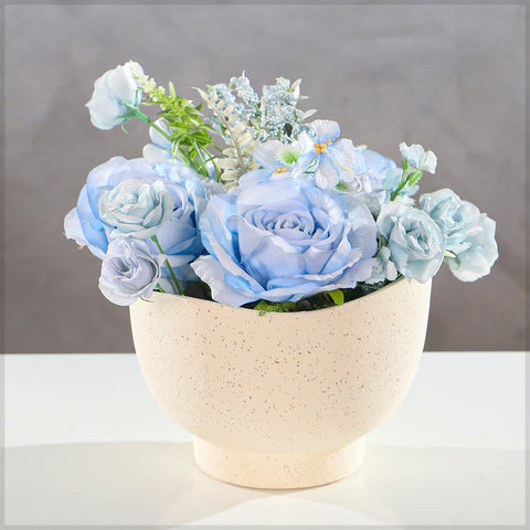 Bowl Shaped Ceramic Vase