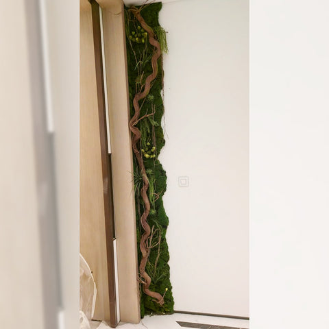Indoor Green Oasis with Living Wall  for display purposes only (non-sale)