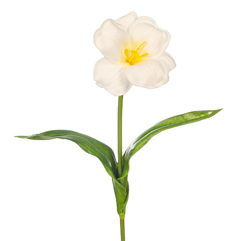 Vibrant Artificial Tulip Flower Single Stem
