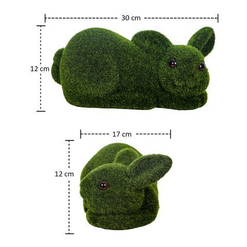 Sitting rabbit decor