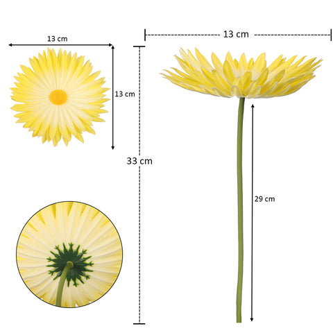 artificial daisy flower single stem