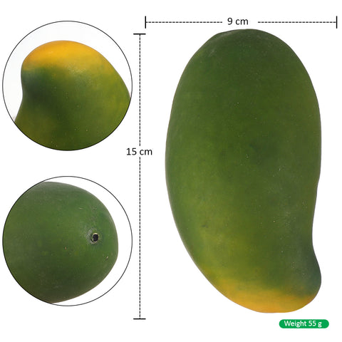 Fake mango fruit decor