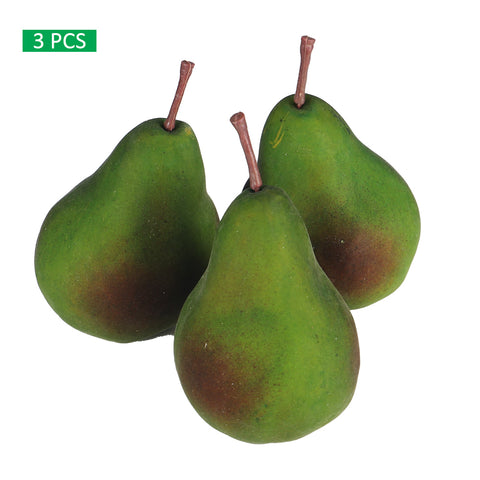 Fake pear fruit decor